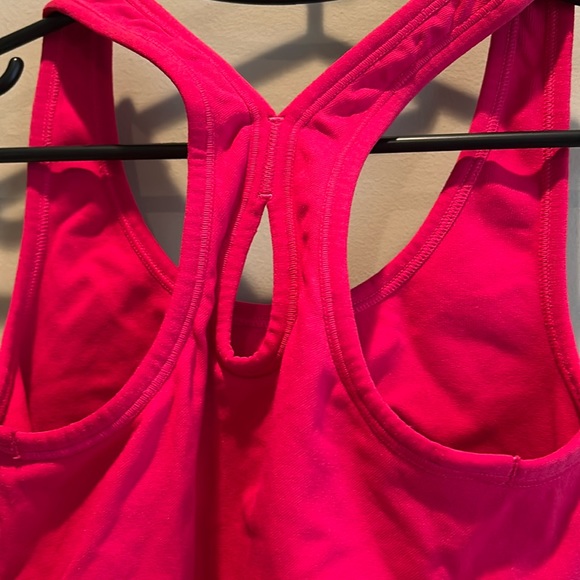 *RED* NWOT, Nux, Brasilia Tank Top, built-in shelf bra, textured sides - Picture 10 of 12